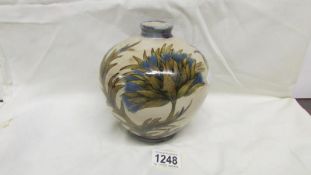 A Cobridge stoneware vase, Bearsden design by Philip Gibson,