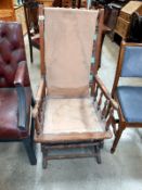 An American rocking chair (needs recovering)