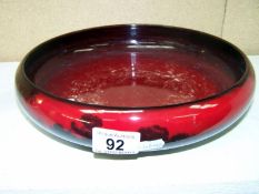 Royal Doulton 'Flambe' bowl