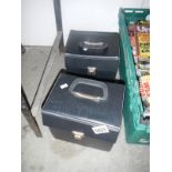 2 cases of 45 rpm records,