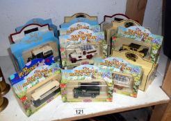 Quantity of boxed die cast cars