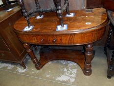 A Victorian mahogany duchy washstand