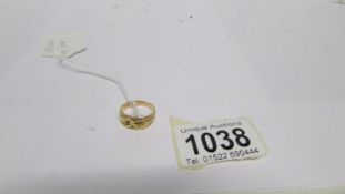 An 18ct gold ring (approx.