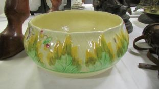 A 1930's Clarice Cliff art deco fruit bowl,