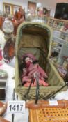 A German child's dolls pram