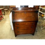 1930's oak bureau