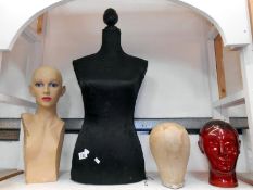 Display Mannequin glass display head,