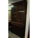 A Victorian mahogany bookcase