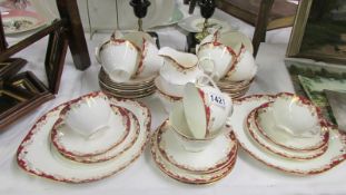 A quantity of Royal Doulton Winthrop pattern teaware