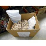 Box of linen and net curtian etc.