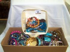 Assorted costume jewellery