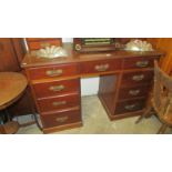 A mahogany dressing table,