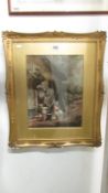 A good Victorian picture in gilt frame