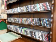 3 boxes containing over 360 cds on various genres of music from 1930s to present