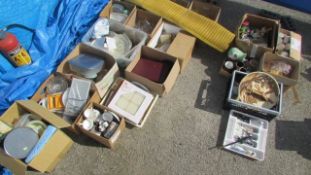 A large quantity of miscellaneous glass and china