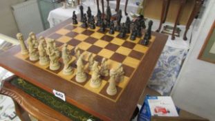 A chess set