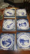 A boxed set of 6 Royal Doulton 1995 ''The Golfing World'' collector's plates. limited to 150 sets