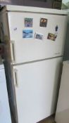 A Zanussi fridge freezer