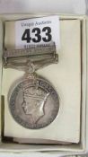 A General Service Medal 1918-62 with Palestine 1945-48 clasp name 2361750 A.C.I . H.N.PROCTOR. R.A.F