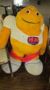 A large soft toy 'Honey Monster'