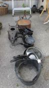 A large quantity of pots and pans