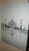 A print of the Taj Mahal