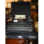 An old Corona typewriter