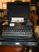 An old Corona typewriter