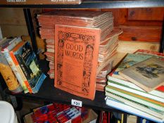 A shelf of books