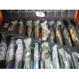 A box of new drill bits