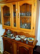 A kitchen dresser