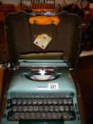 An Imperial typewriter