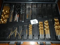 A box of new drill bits