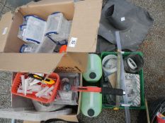 A large quantity of plumbing tools and stock