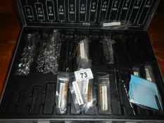 A box of new drill bits