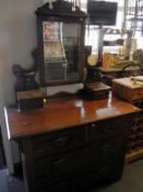 An old dressing table