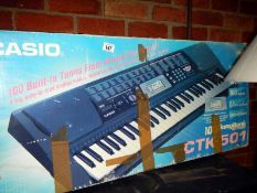 A Casio keyboard in box