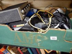 A box of electric cable