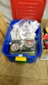A quantity of new plumbing fittings, pipes etc
