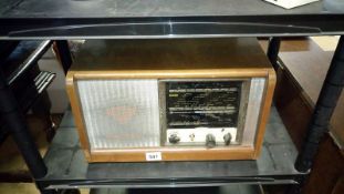 An old valve radio a/f