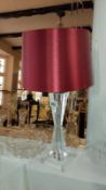 An unusual table lamp