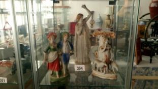 3 good old Victorian figurines