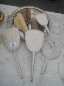 A quantity of dressing table items