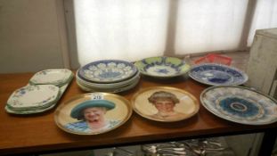 A quantity of collectors plates, Royalty etc
