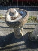 3 Graces bird bath