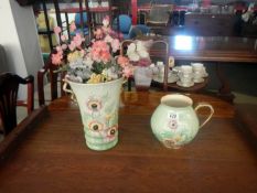 2 Carltonware vases a/f