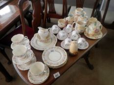 A large quantity of good china teasets etc