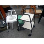 A mobility walker, seat etc