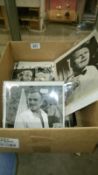 A collection of celebrity photographs including signatures from Philip Schofield, Chas and Dave,