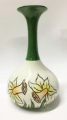 A Lorna Bailey limited edition long necked vase 174/250
